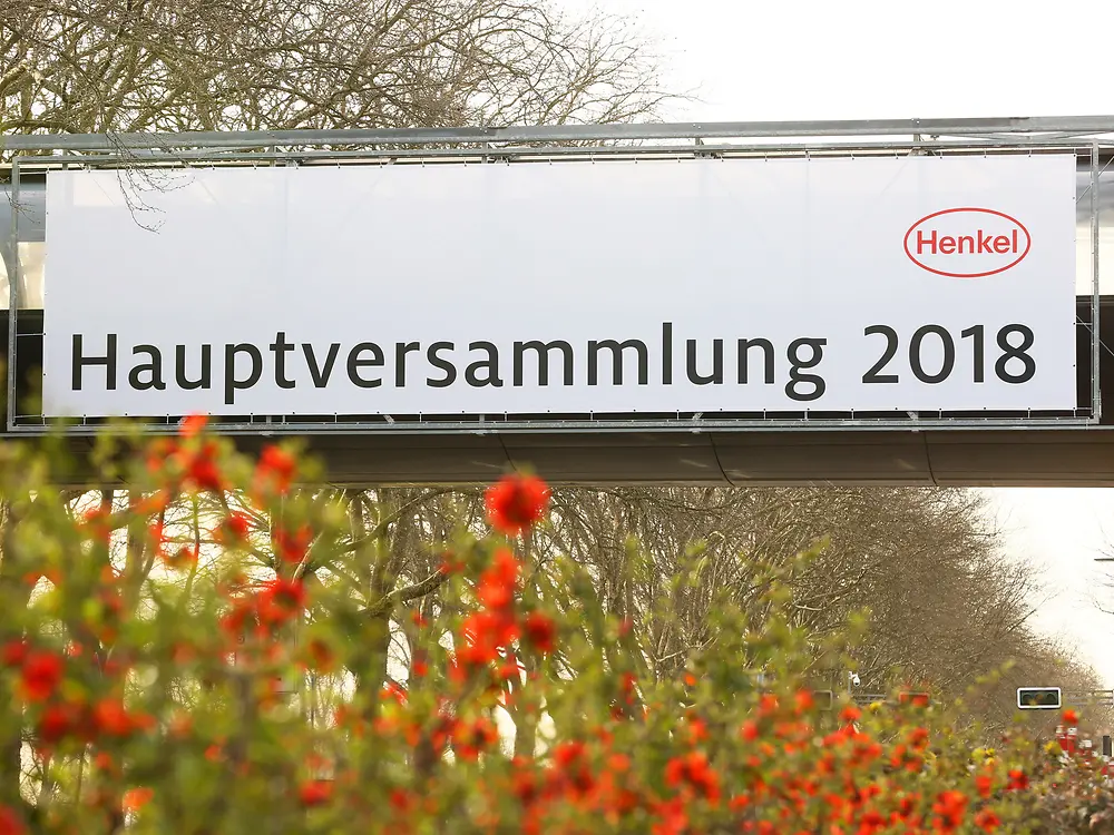 
Henkel Annual General Meeting in Duesseldorf